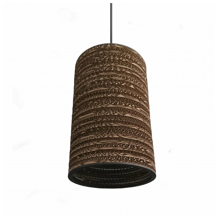 Cylindryczna lampa wisząca z tektury - TAMBURO 20_3.jpg