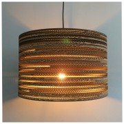Cylindryczna lampa wisząca z tektury - TAMBURO 45_1.jpg