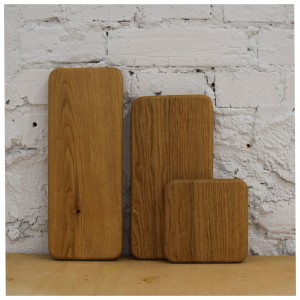 Drewniane Deski kwadrat zestaw