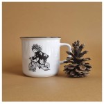 KUBEK 250 ml biały „Panna Odważna”