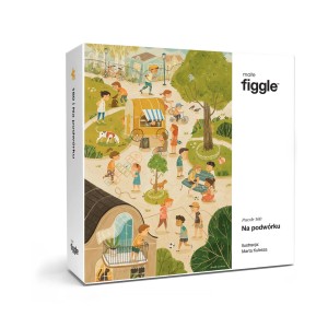 FIGGLE Puzzle Na podwórku