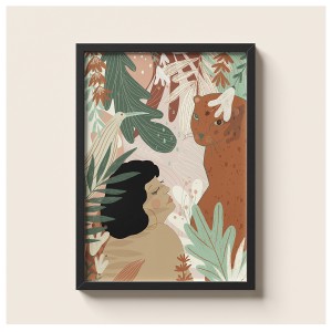 Plakat Tygrys A4