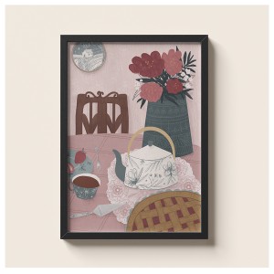 Plakat Home A4